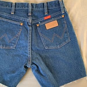 vintage wrangler shorts